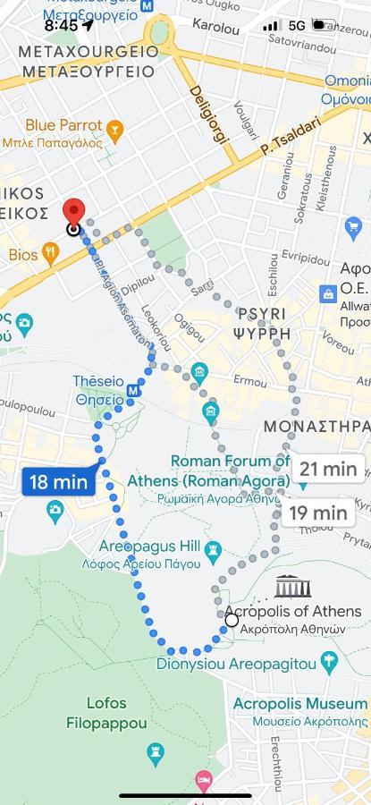 Beautiful Apartment Athens Keramikos Экстерьер фото